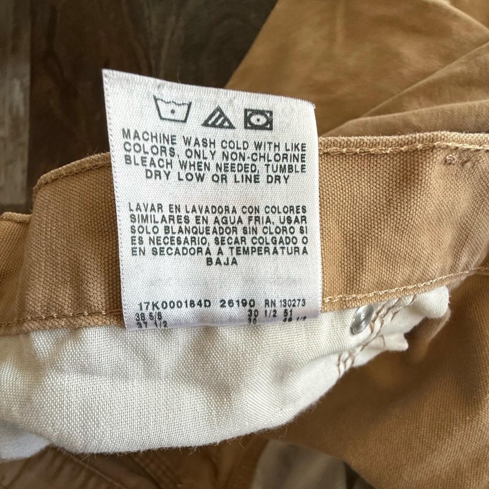 Wrangler Men's Beige Cargo Pants~36x30 - Picture 7 of 7